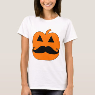 Jack o Lantern moustache T-Shirt