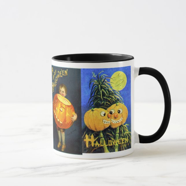 Jack-o-Lantern Mug (Right)