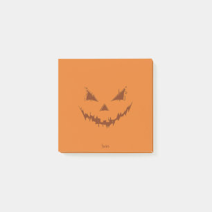 Jack O Lantern Orange Post-it Notes