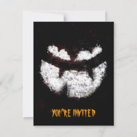 Jack O' Lantern Party Invitation