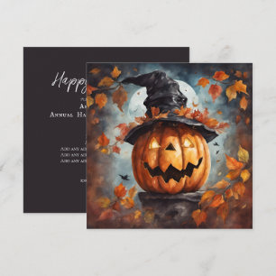 Jack O Lantern Party Invitation