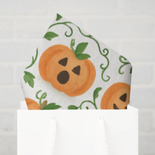 Jack-O’-Lantern patterned  Tissue Paper