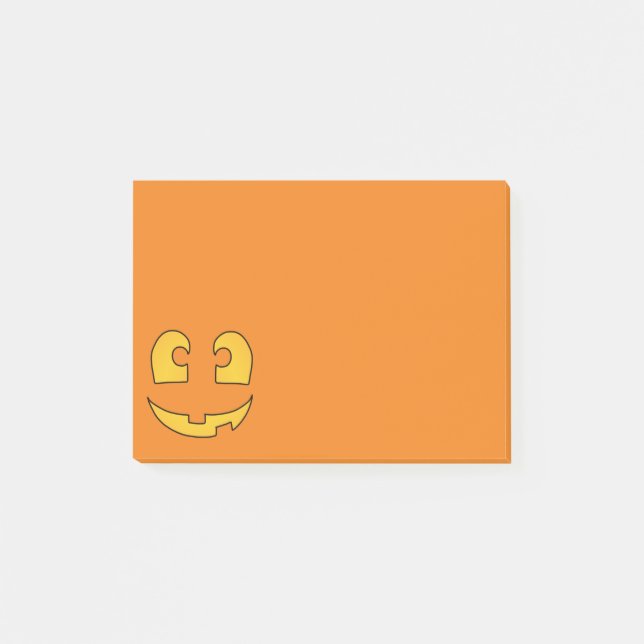 Jack 'o Lantern Post-it Notes (Front)