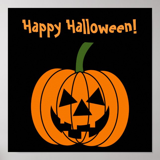 Jack O' Lantern Poster (Front)