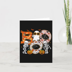 Jack O Lantern Pumpkin Boo Griddy Dance Halloween Card