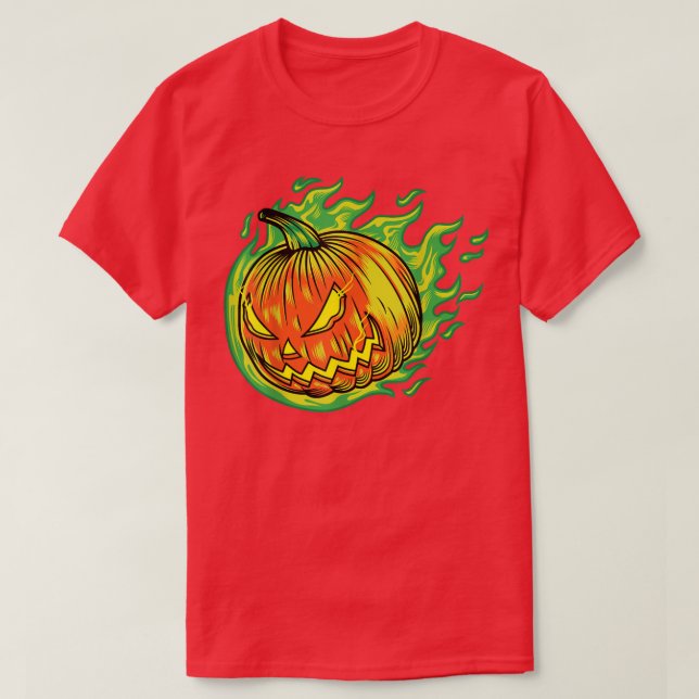Jack o Lantern Pumpkin Boys, Girls, Men, Women Hal T-Shirt
