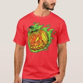 Jack o Lantern Pumpkin Boys, Girls, Men, Women Hal T-Shirt