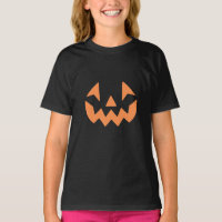 Jack-o-lantern pumpkin face