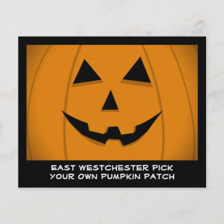 Jack-O-Lantern Pumpkin Graphic Customisable Flyer
