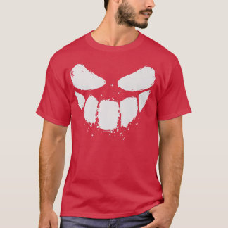 Jack O Lantern Scary Carved Pumpkin Face 1252 T-Shirt