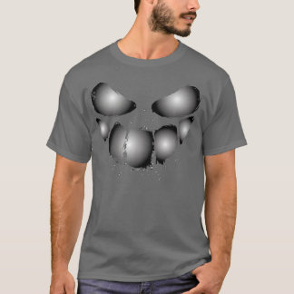 Jack O Lantern Scary Carved Pumpkin Face 1254 T-Shirt