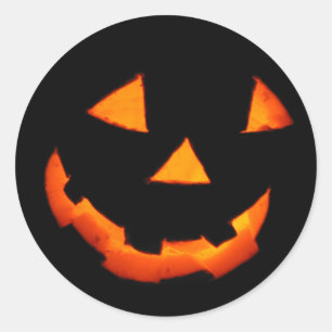 Jack-o'-Lantern stickers