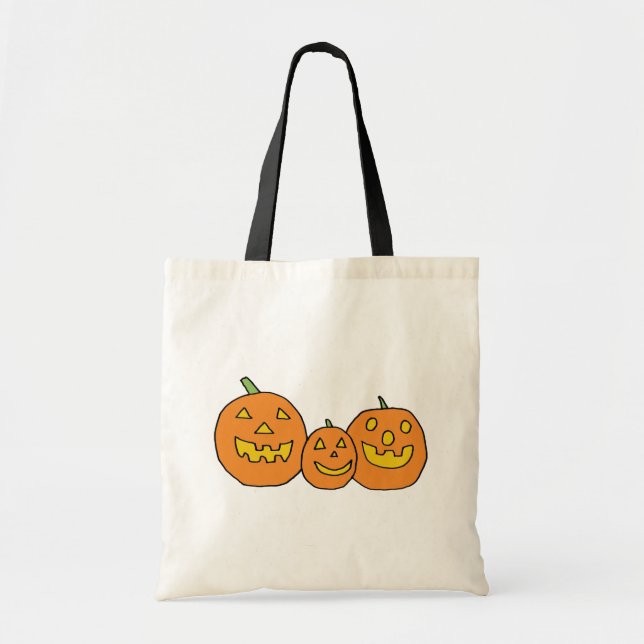 Jack-o'-Lantern Trio bag (Front)