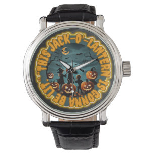 jack-o-lantern watch