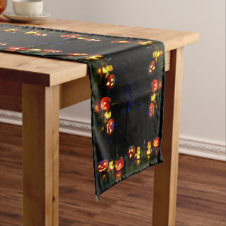 Jack O Lanterns Halloween Medium Table Runner