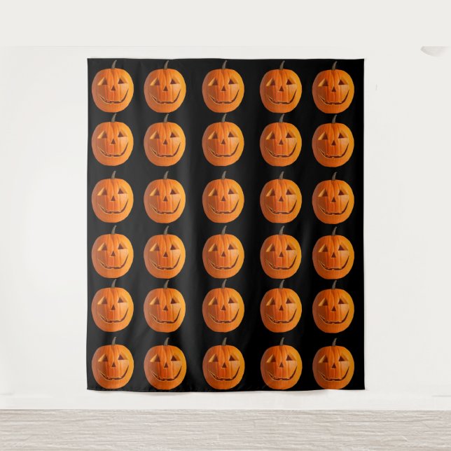 Jack-O-Lanterns Tapestry (Front)