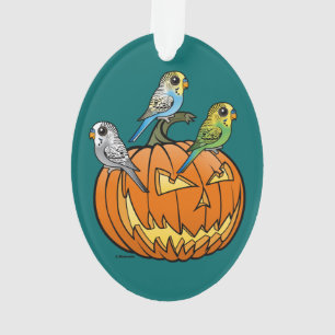 Jack O'Budgies Ornament