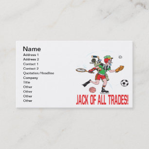 Jack Of All Trades Business Card