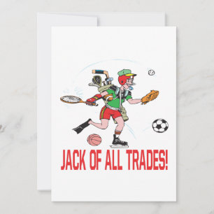 Jack Of All Trades Invitation
