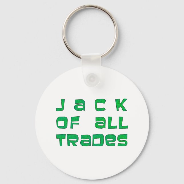 Jack of all trades key ring (Front)