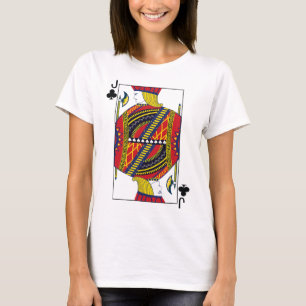 Jack Of Clubs Poker Card Playing Card Blackjack Ca T-Shirt