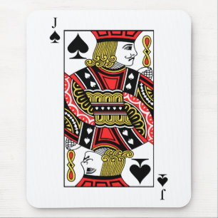 Jack of Spades Mouse Mat