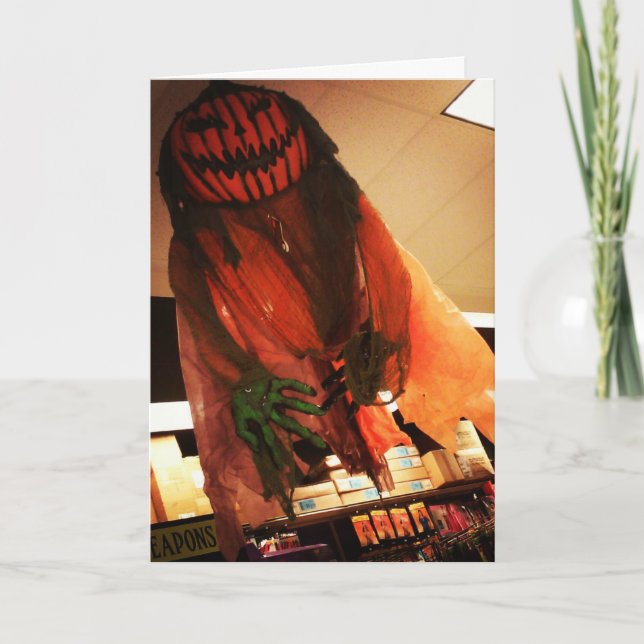 "Jack of the Marsh" Hallowe’en Card (Front)