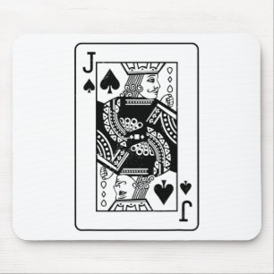 Jack Of The Spades Costume Apparel Halloween Deck Mouse Mat