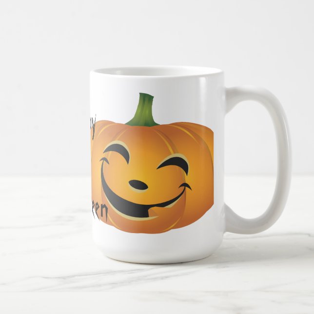 Jack O'Lantern  Halloween Coffee Mug (Right)