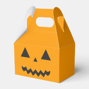 Jack O'Lantern Halloween Favour Box