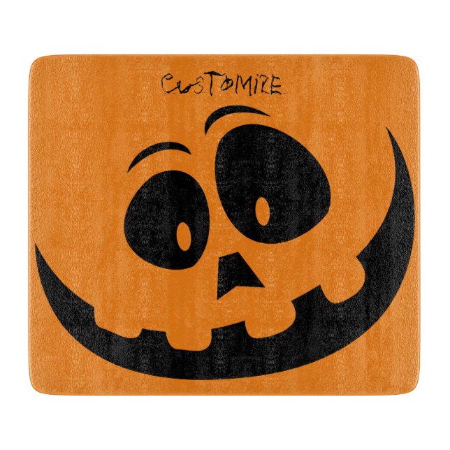 Jack O'lantern Smile Thunder_Cove Cutting Board (Front)