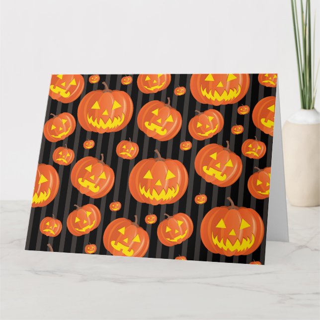 Jack O'Lanterns! Card (Front)