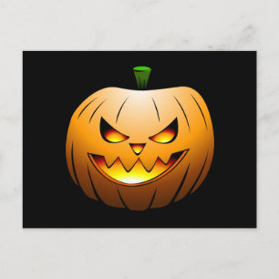 Jack O'lantern's Halloween Postcard