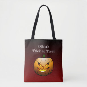 Jack O'lantern's Halloween Tote Bag
