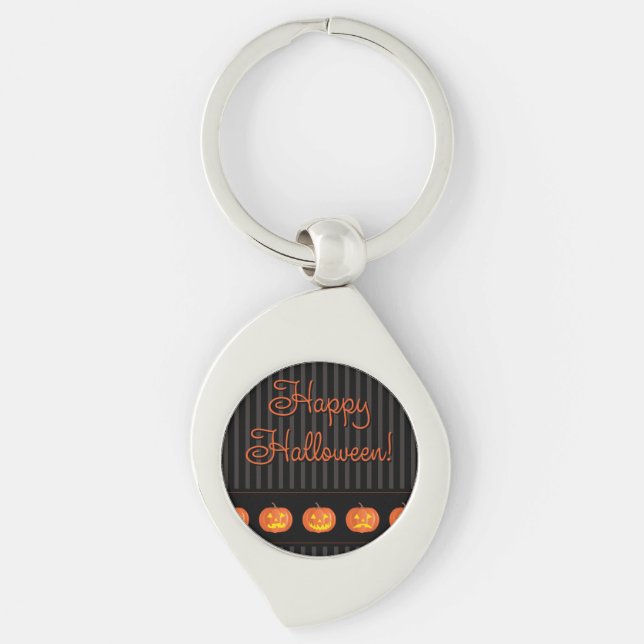 Jack O'Lanterns! Key Ring (Front)
