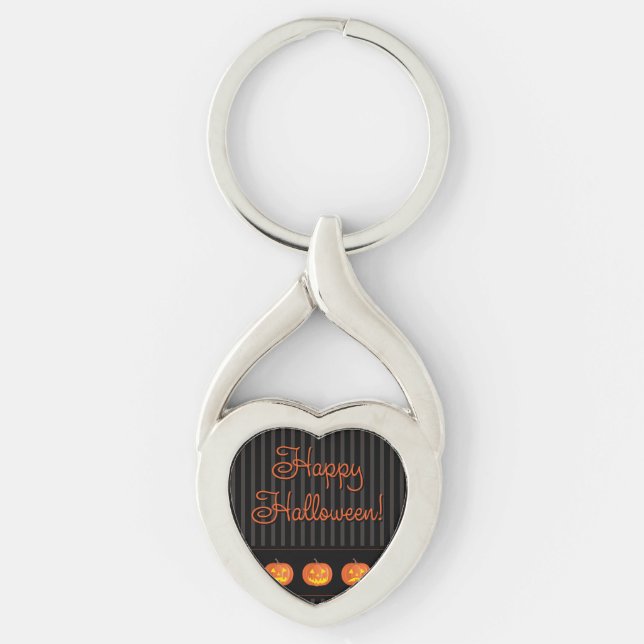 Jack O'Lanterns! Key Ring (Front)