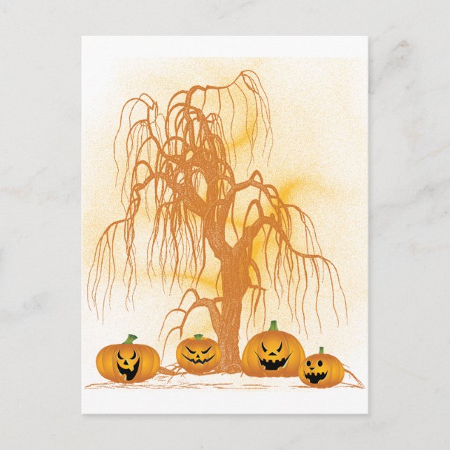 Jack O'Lanterns Postcard (Front)