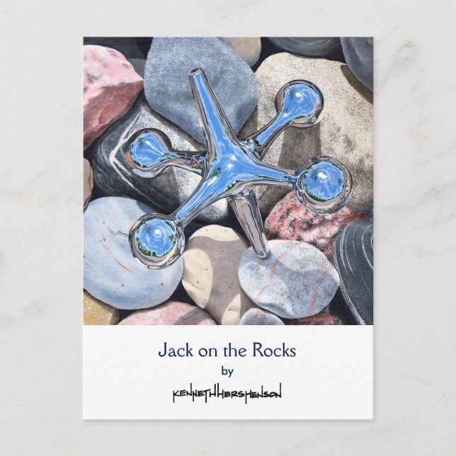 Jack on the Rocks, Postcard (Front)