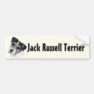 Jack (Parson) Russell Terrier Bumper Sticker