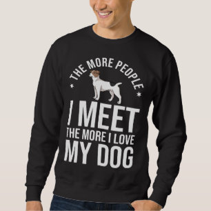 Jack Parson Russell Terrier Dog Puppies Owner   1 Sweatshirt