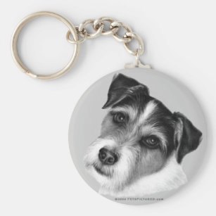 jack russell keyring