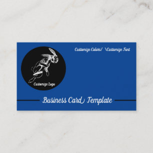 Jack Rabbit Logo Business Card