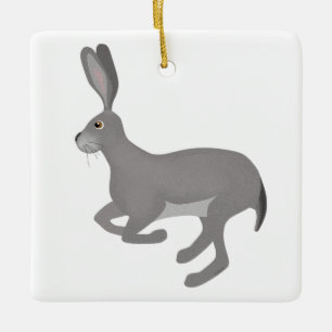 Jack Rabbit Ornament