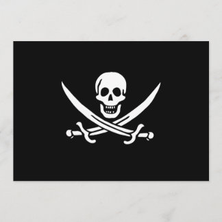 Jack Rackham invitation cards