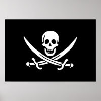 Jack Rackham; Jolly Roger Flag; Pirate