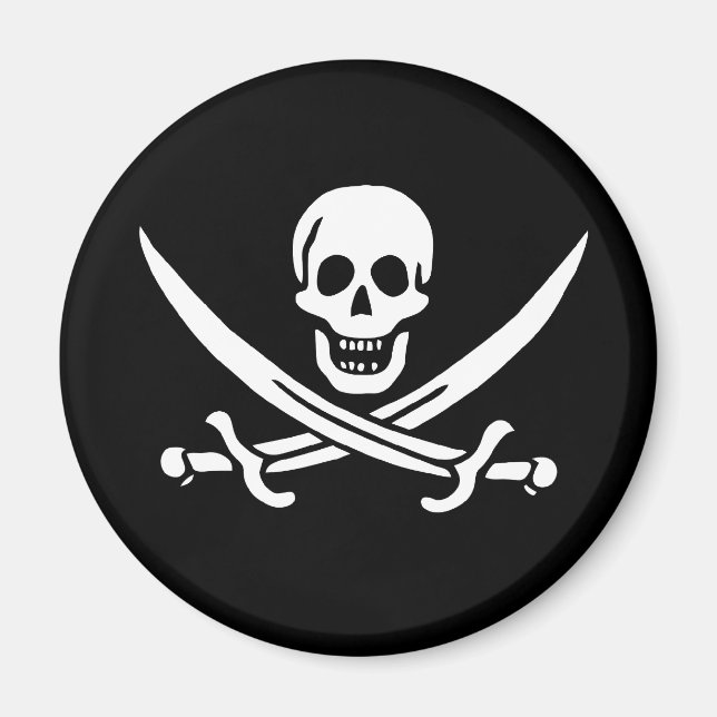 Jack Rackham magnet (Front)