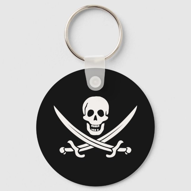 Jack Rackham Pirate Key Ring (Front)