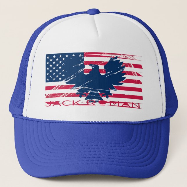 Jack Roman Flag Cap (Front)