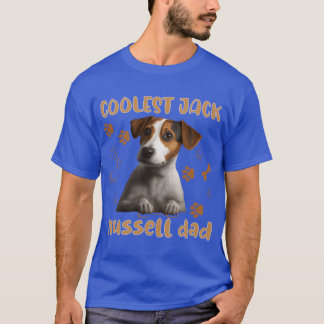 Jack Russel Lover Quote Jack Russell Dad vintage T-Shirt