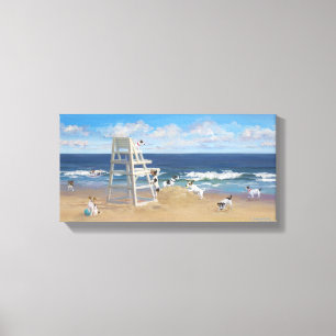 Jack Russel Tails #1 Canvas Print